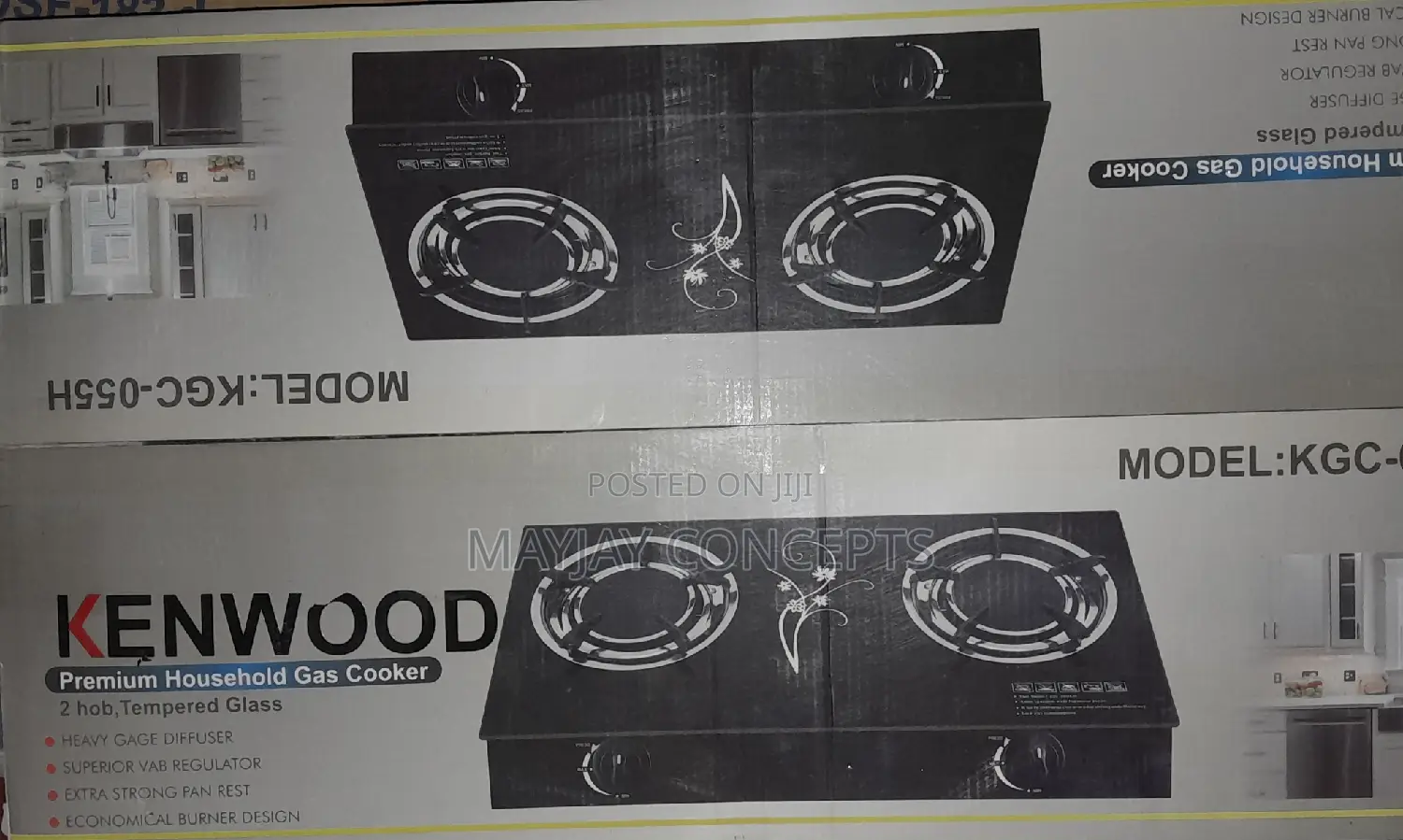 Kenwood Infrared Glass Table Gas Cooker-No Flame,No Smoke