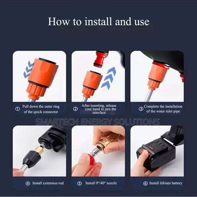 High Power Washing Machine Wireless Lithium Battery