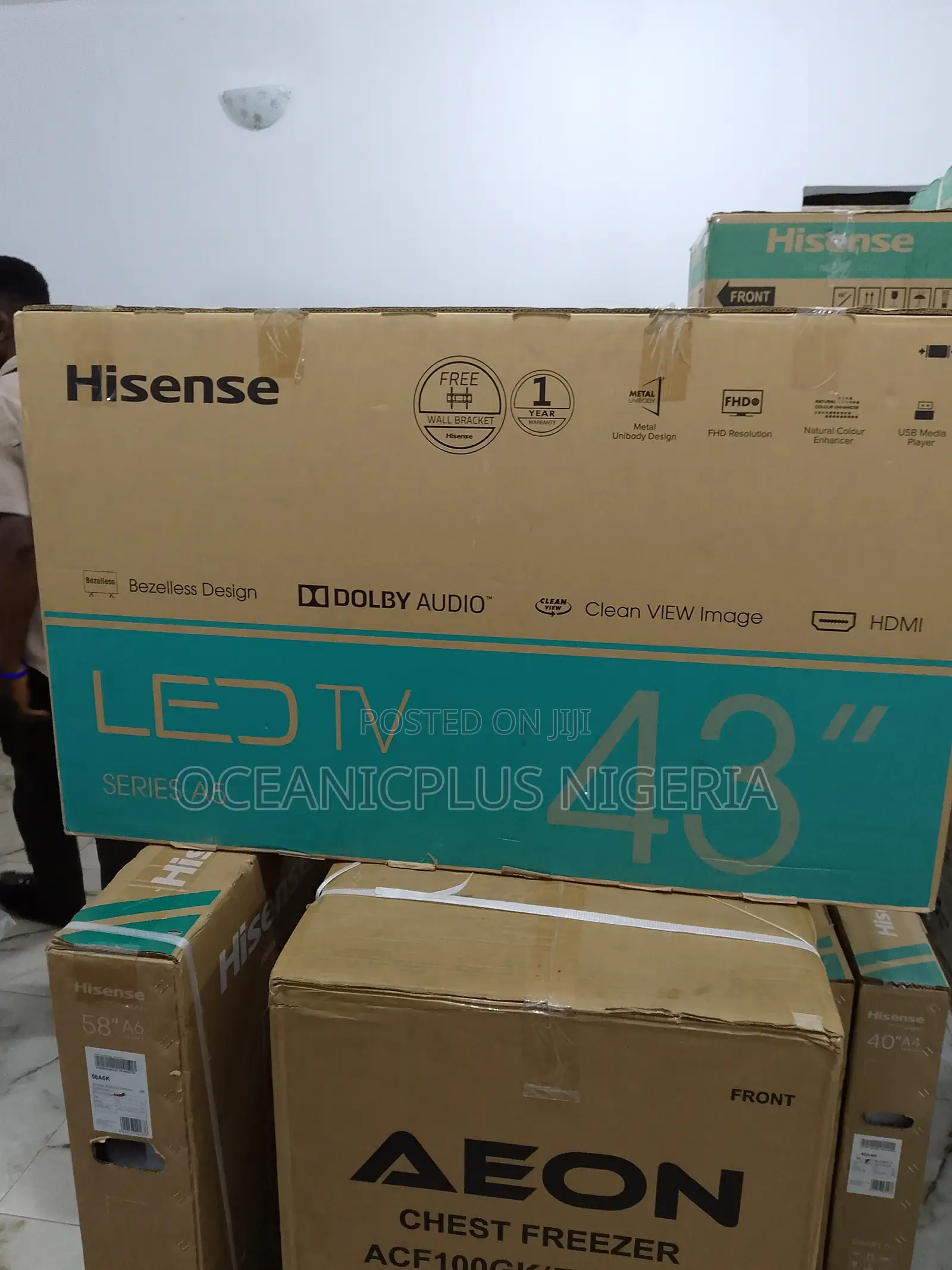 Brand New-Quality 43inches Hisense Led Tv