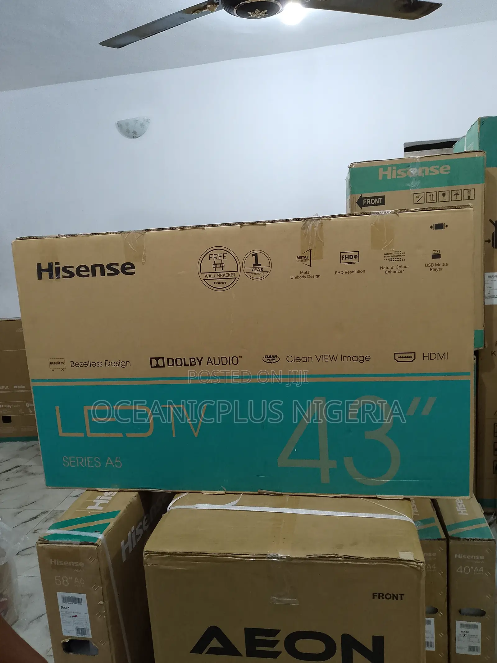 Brand New-Quality 43inches Hisense Led Tv