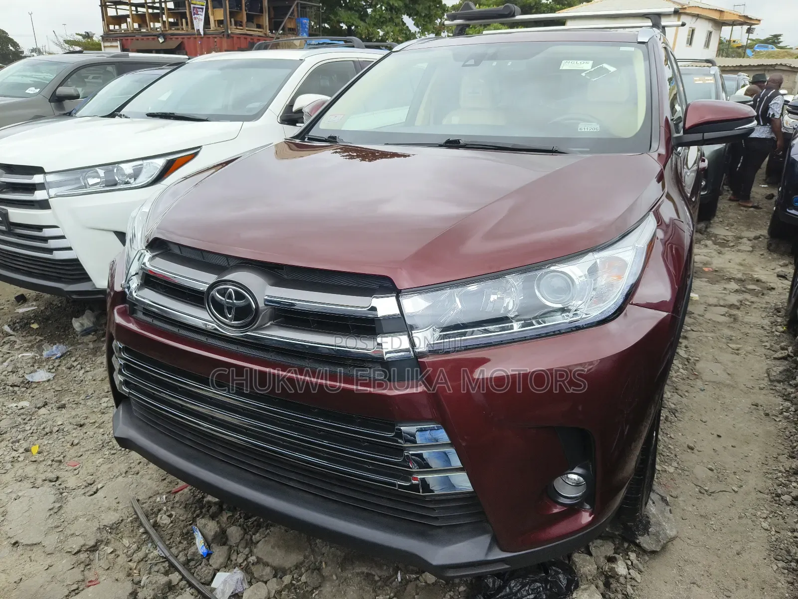 Toyota Highlander 2017 Red