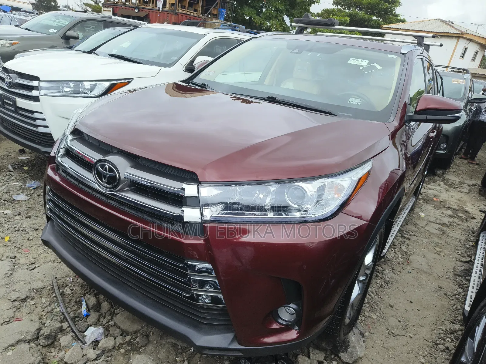 Toyota Highlander 2017 Red