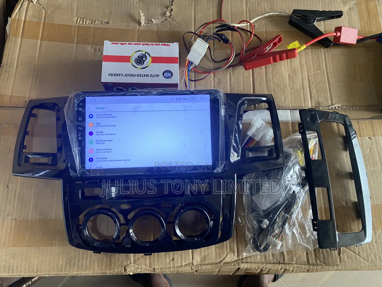 Toyota Hilux 2010-2015 Android Navigation System