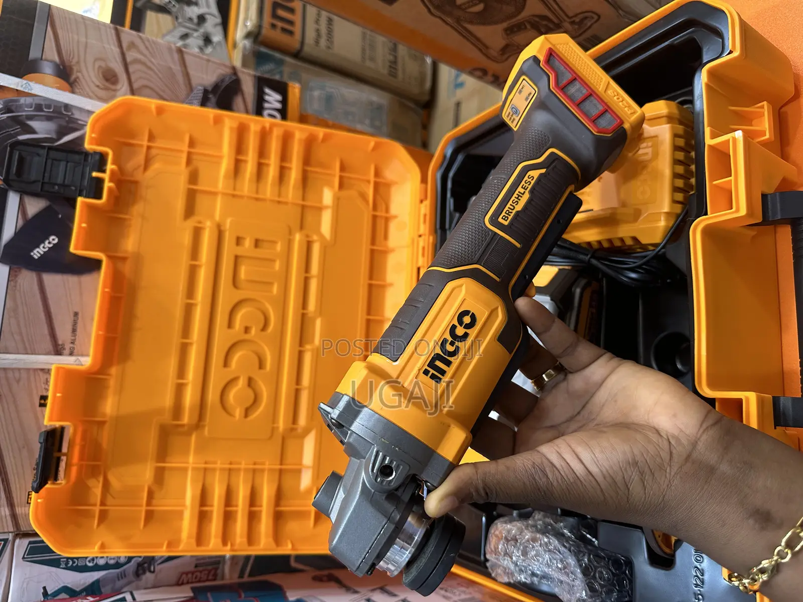 Ingco 20v Angle Grinder