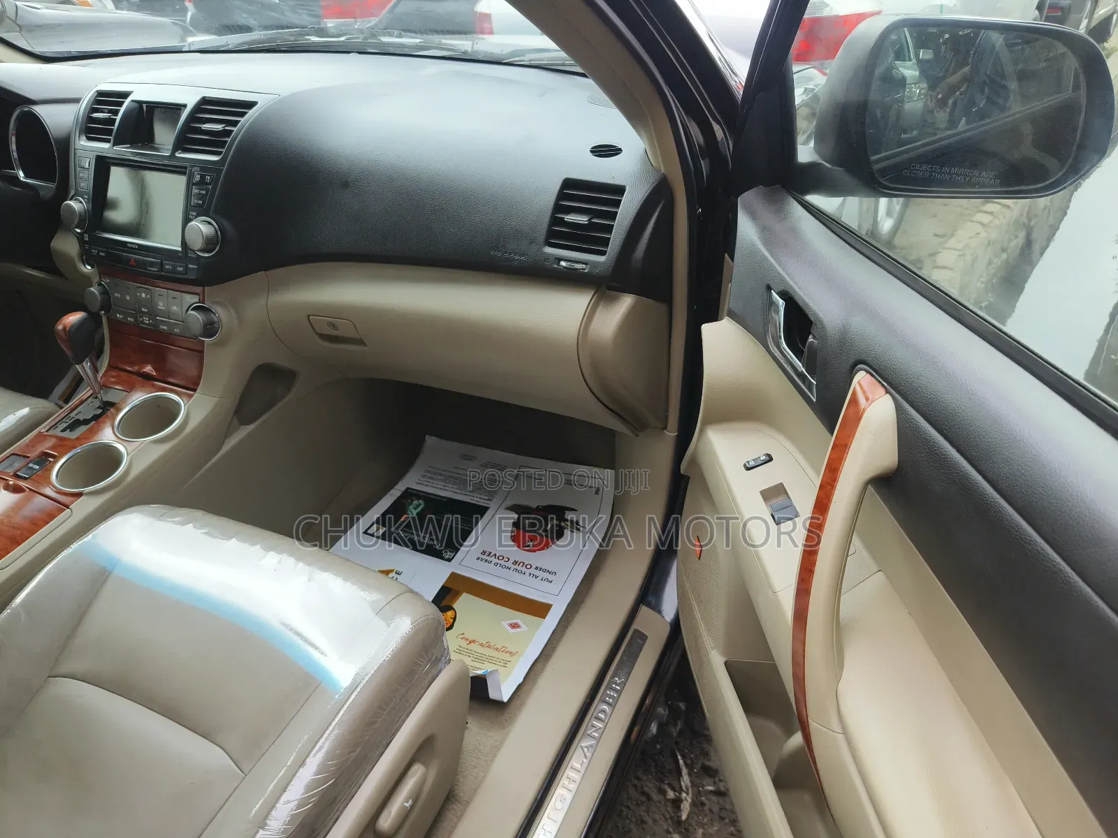 Toyota Highlander Limited 2008 Black