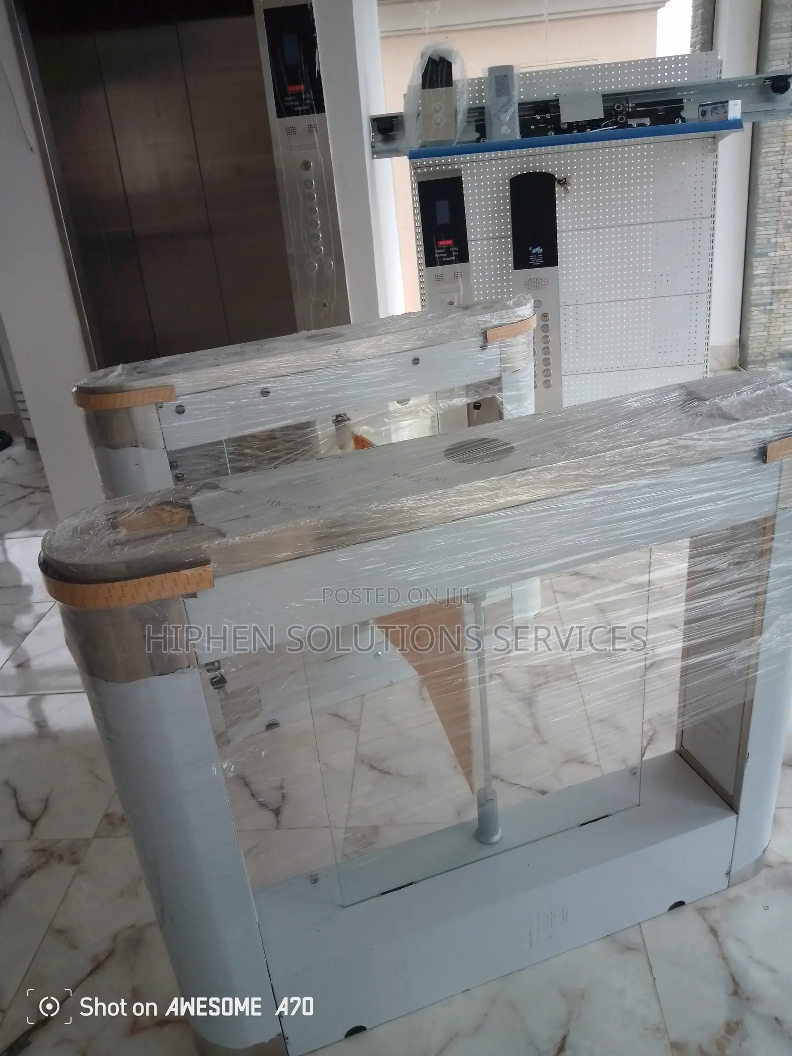 Automatic High Security Turnstile Gate For Access Control