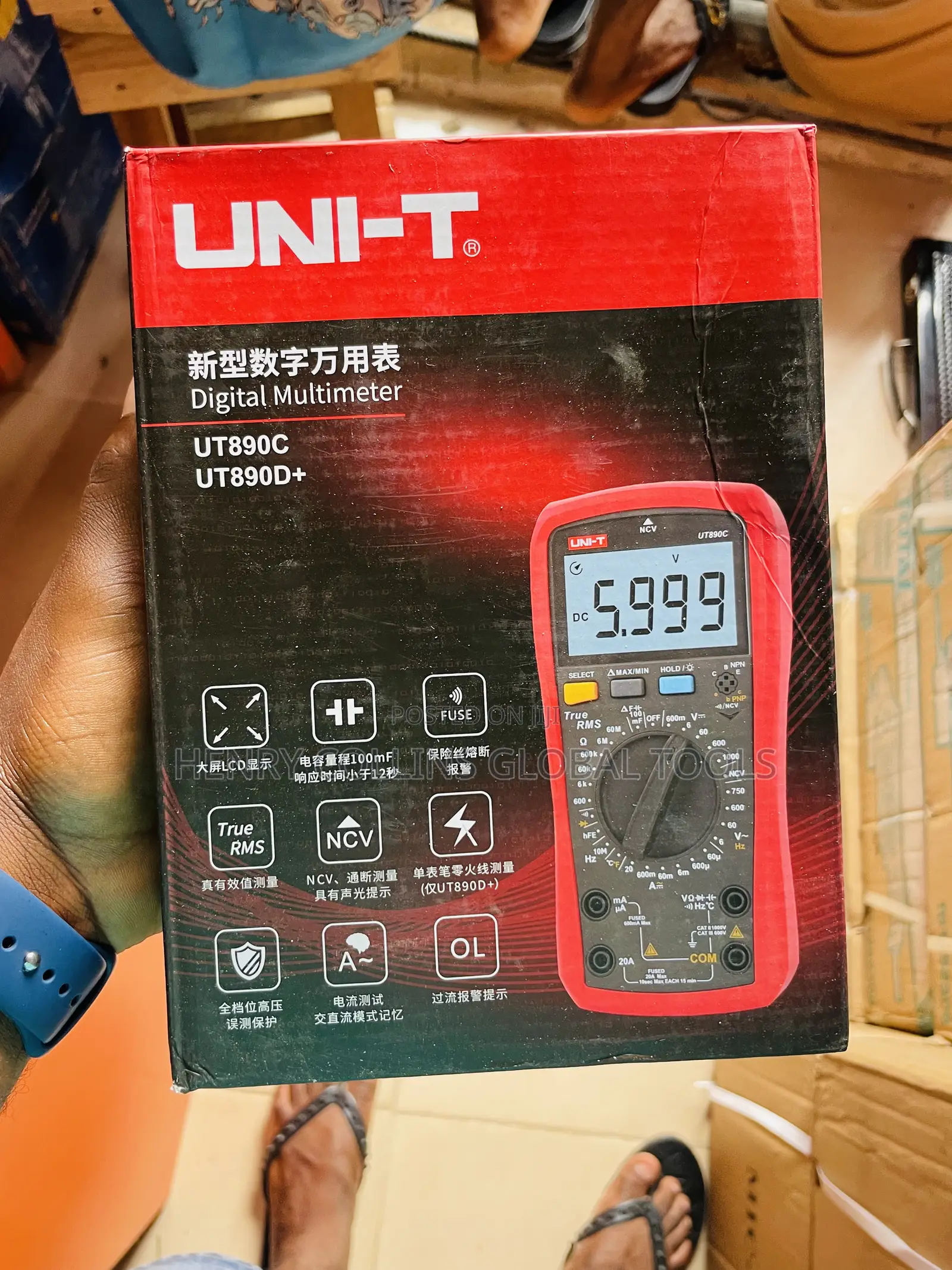 Uni-T Digital Multimeter 890C