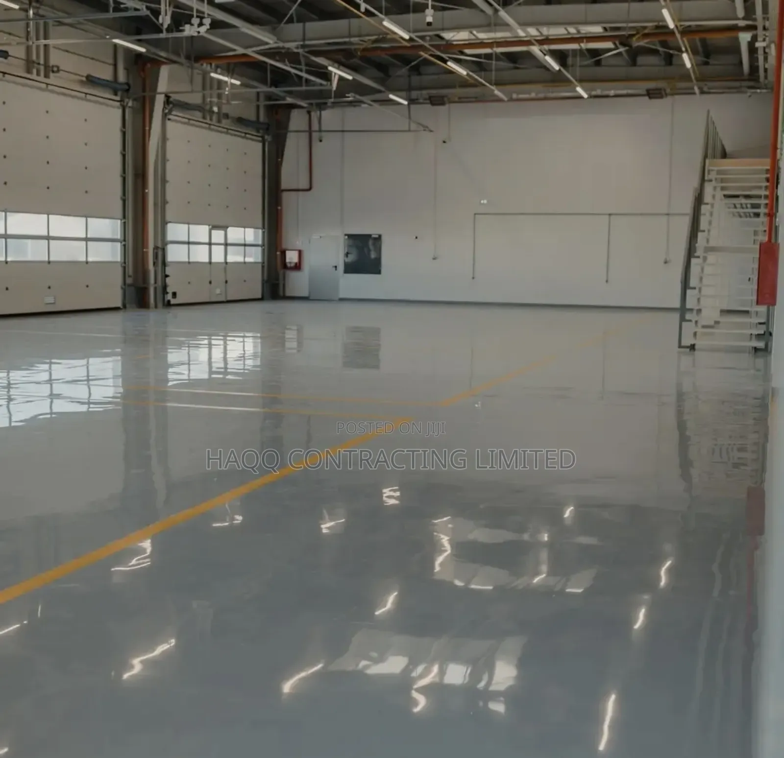 Factory Epoxy Flooring; Professional Job and Customer Care