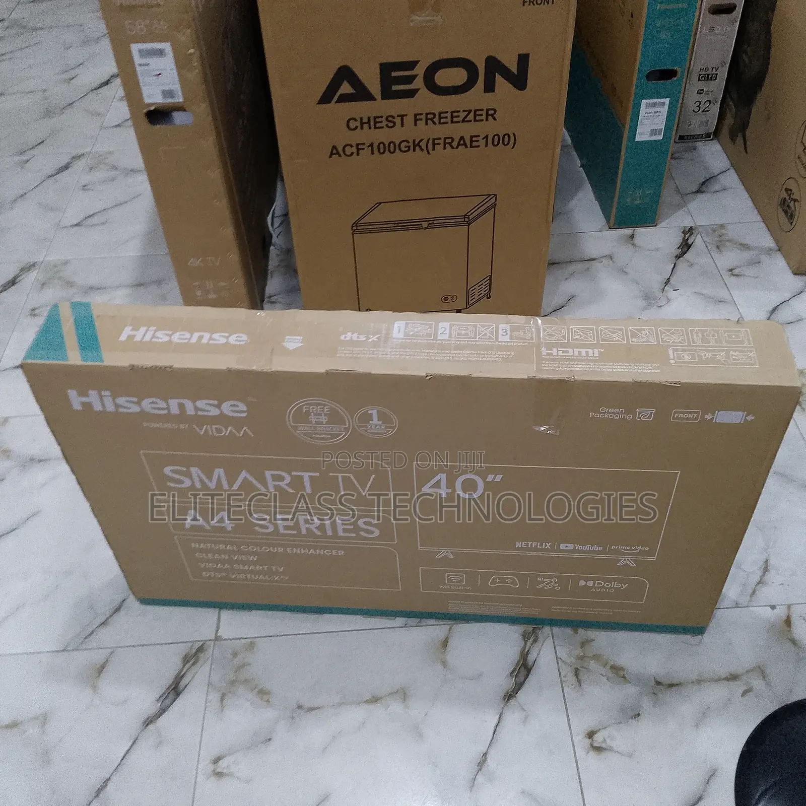 User Friendly 40'' Hisense Smart TV