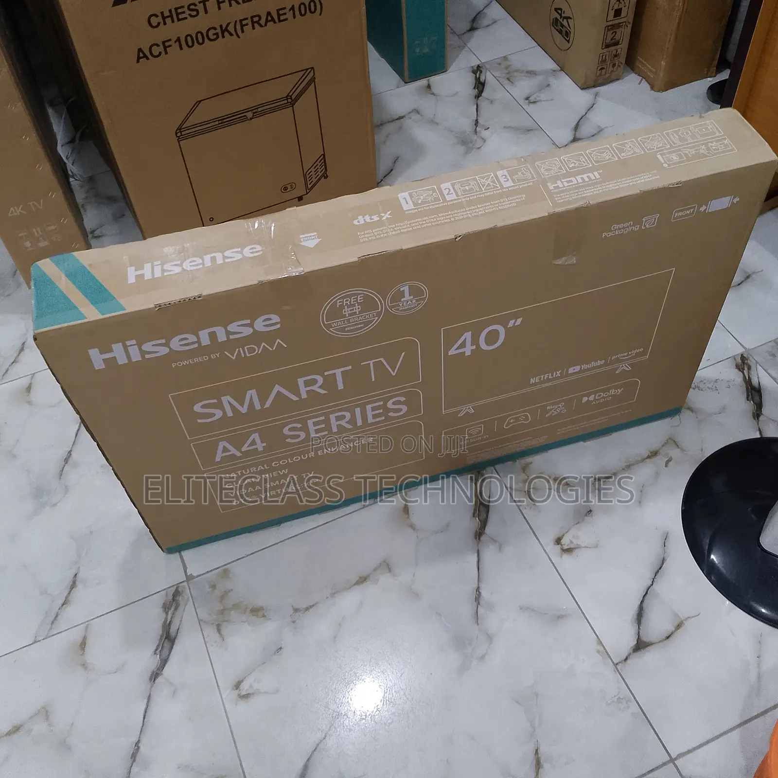 User Friendly 40'' Hisense Smart TV