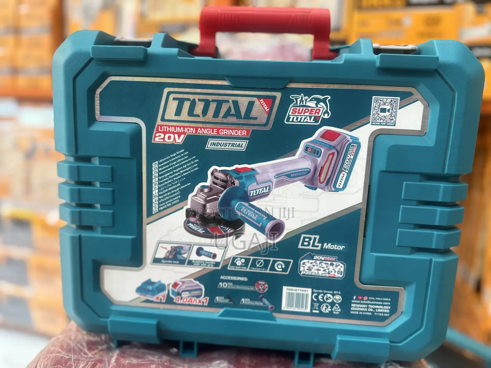 20v Total Angle Grinder