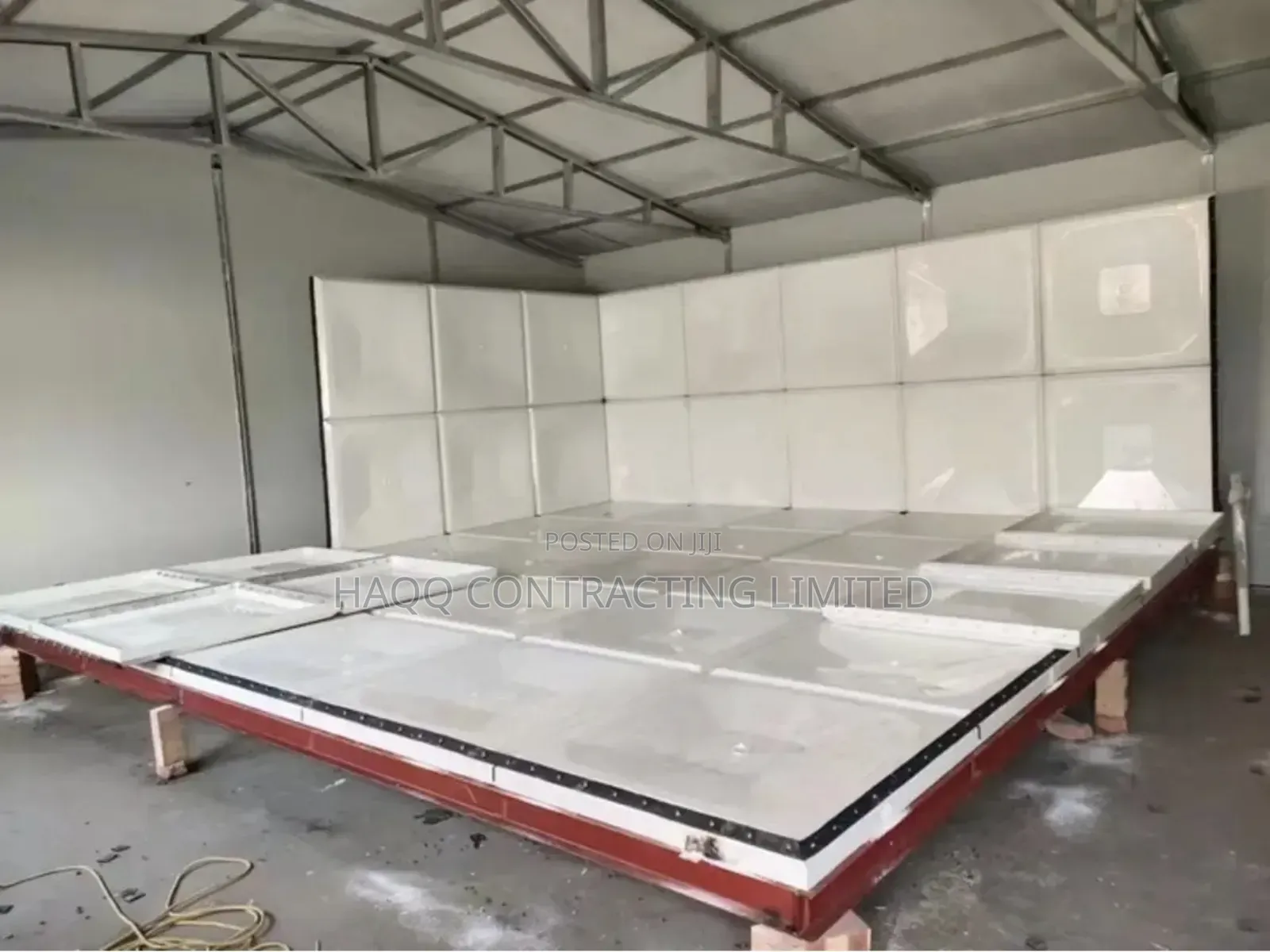 GRP,FRP Fibreglass Water Tank Construction Expert in Nigeria