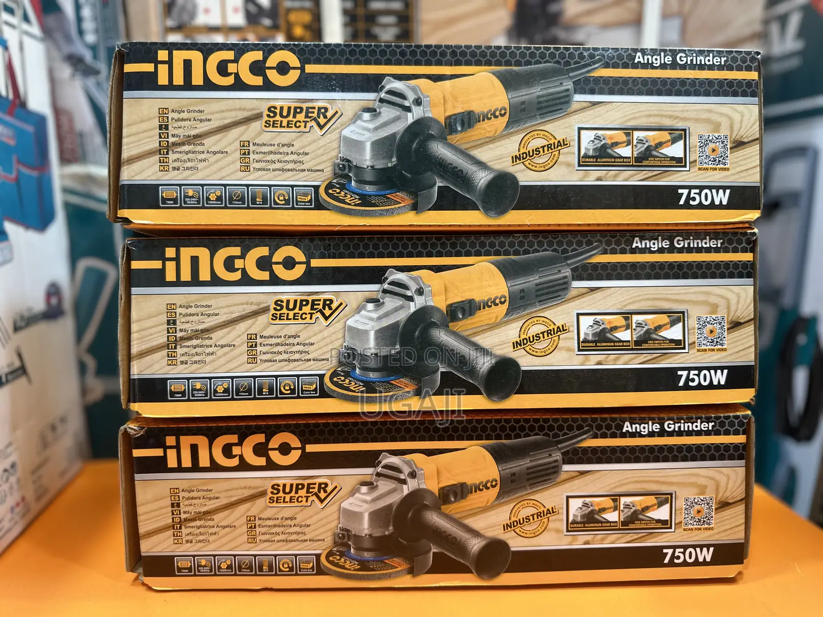 750w Ingco Angle Grinder
