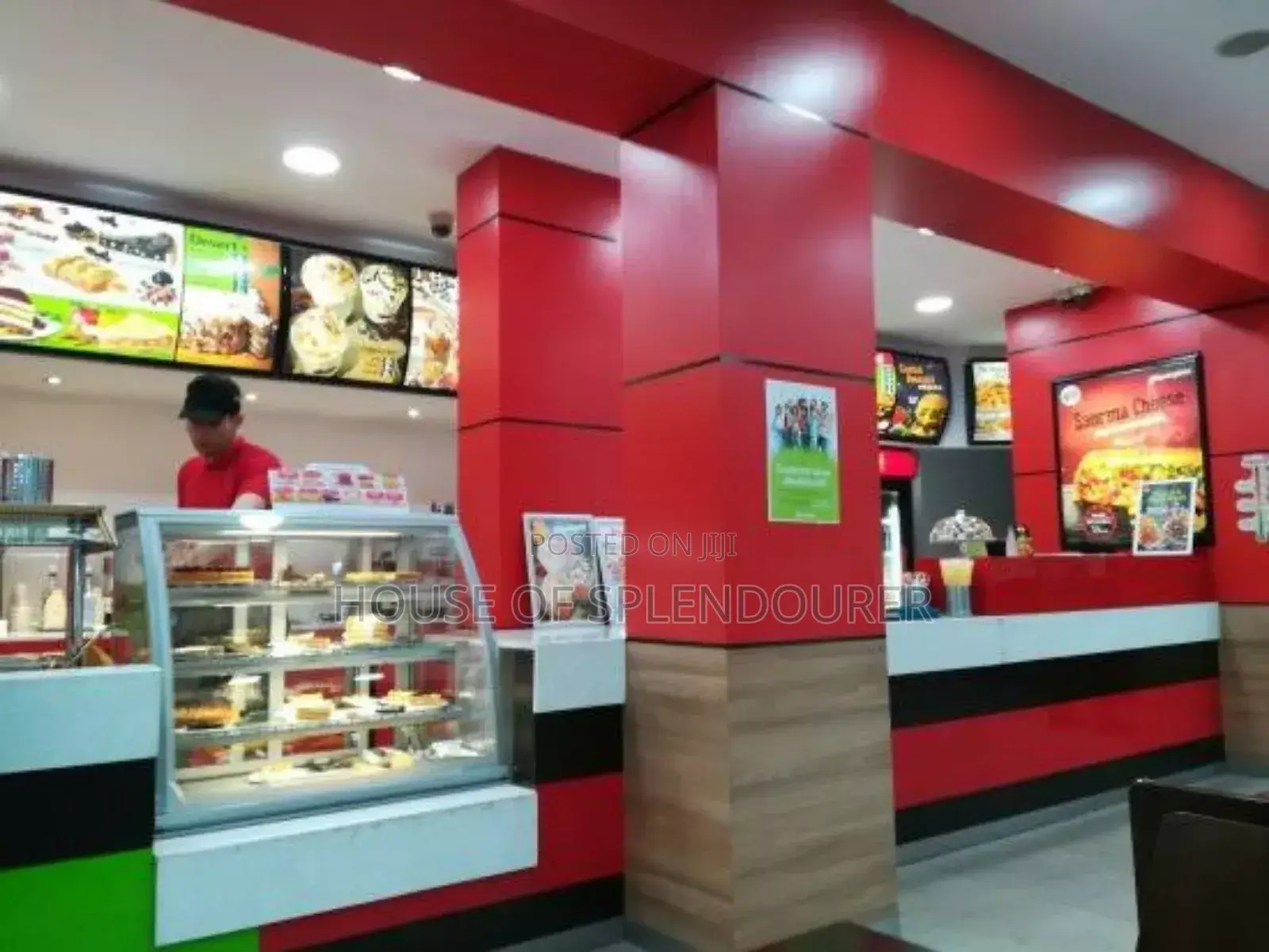 Fast Food Interior Decor