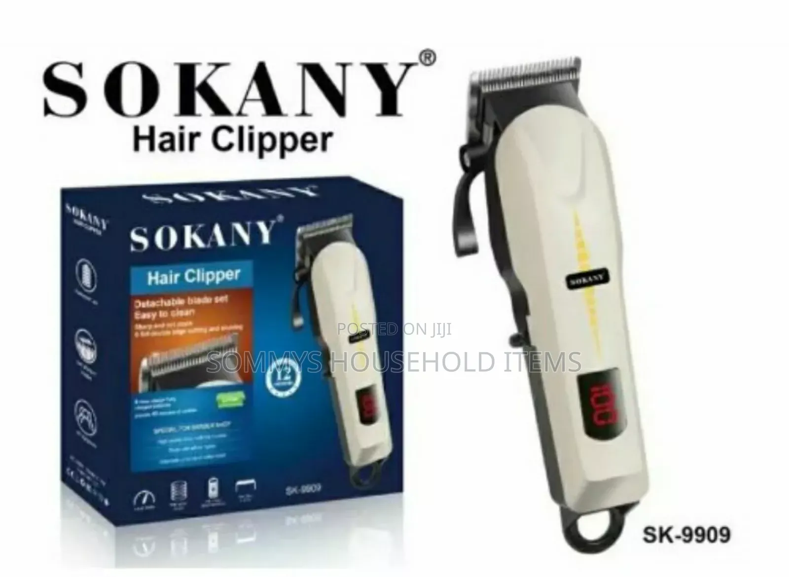 Sokany Rechargeable Clipper