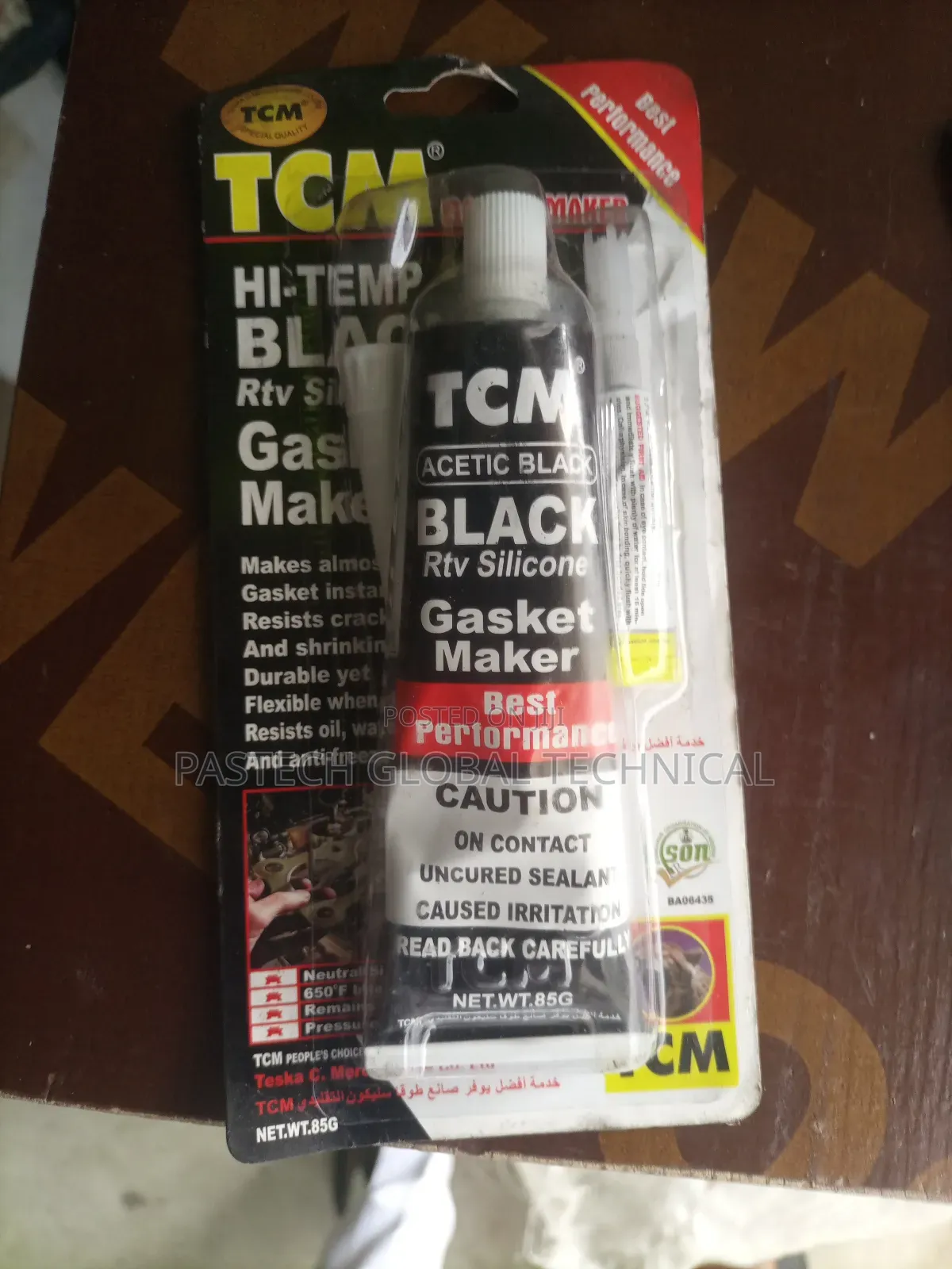 TCM Black RTV Gasket Maker