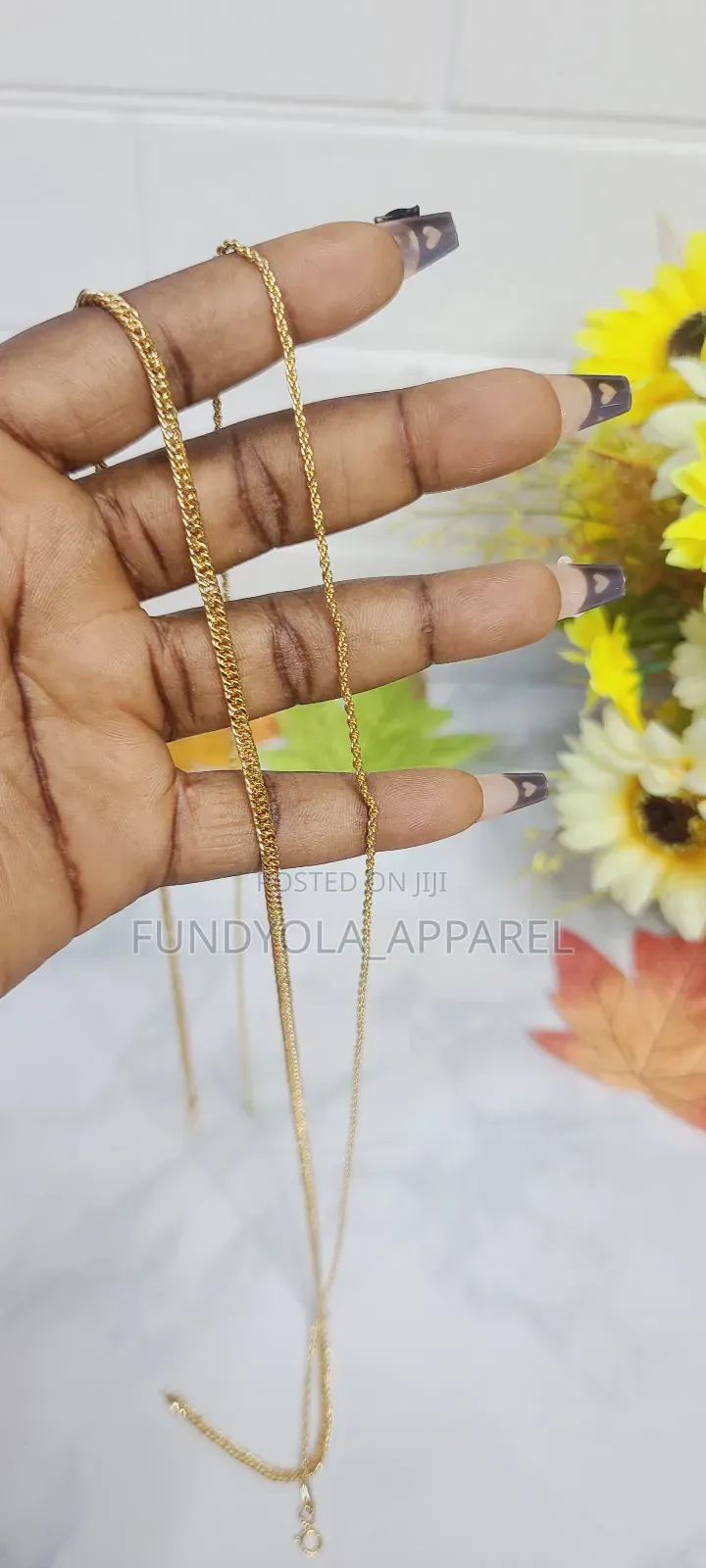 Pure Italian Gold Copy Chain