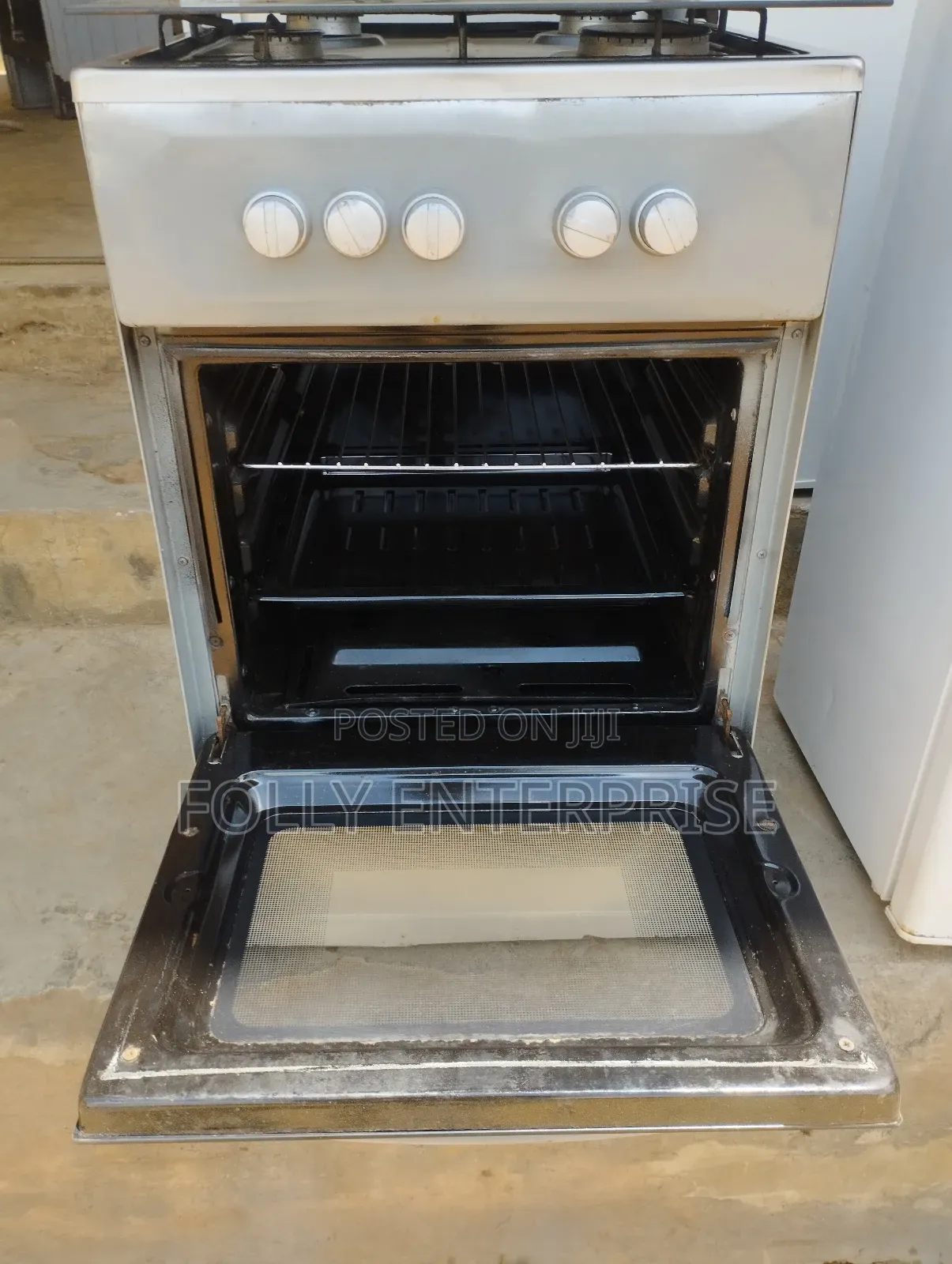 Stainless Steel Four Burner Gas Cooker