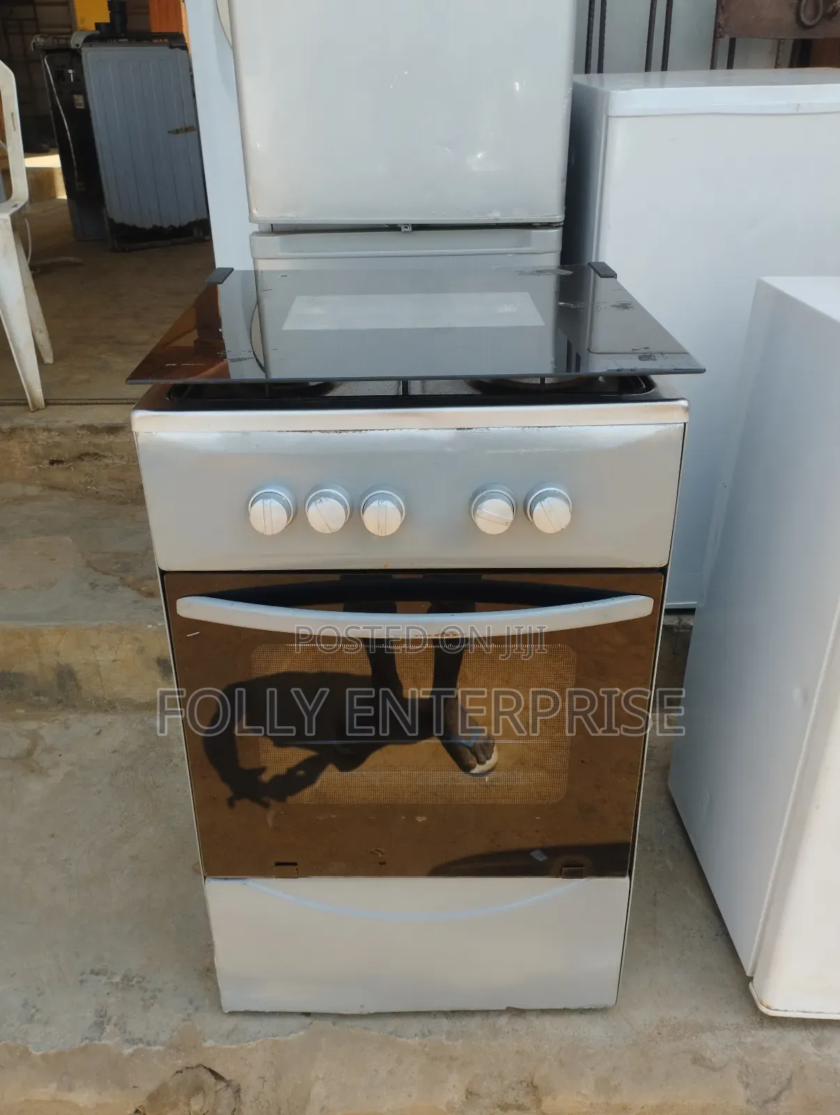 Stainless Steel Four Burner Gas Cooker