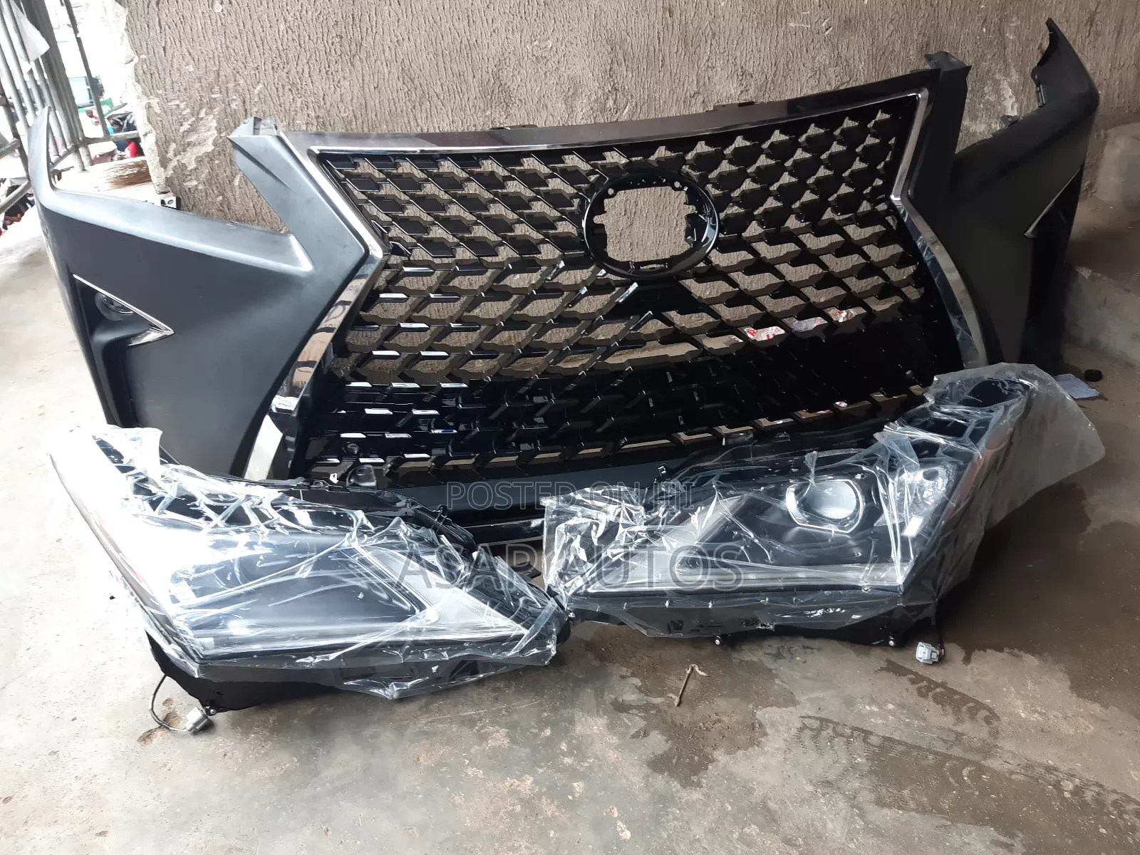 Front Bumper Lexus Rx 350 and Headlamp 2018