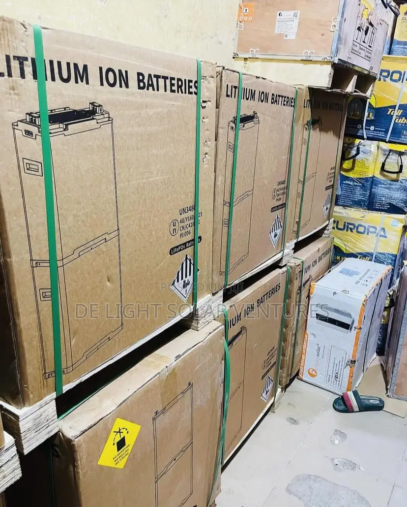 15kwh / 48v Blue Carbon Lithium Ion Battery Available