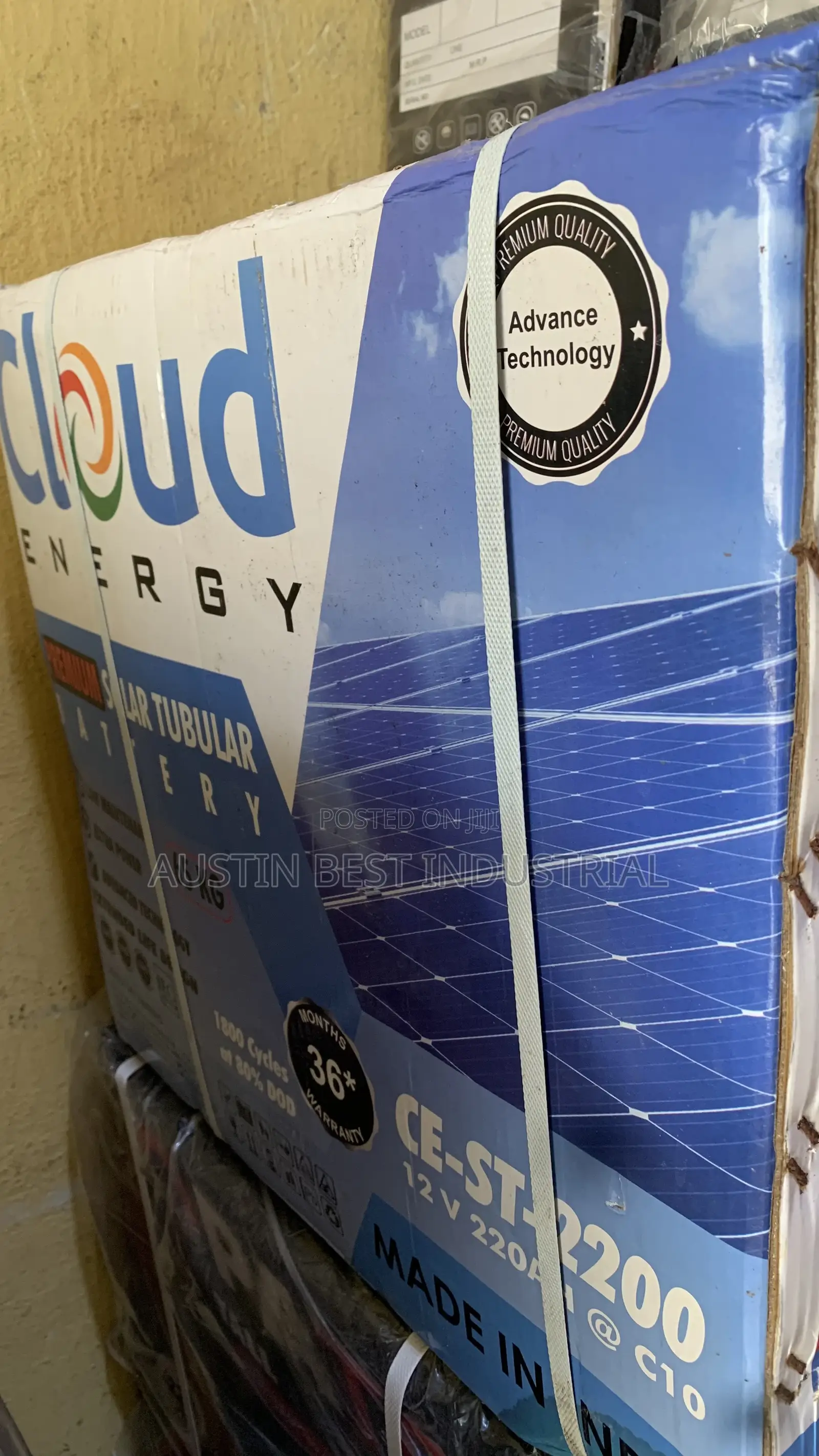 Cloud Energy Tubular Battery 220ah