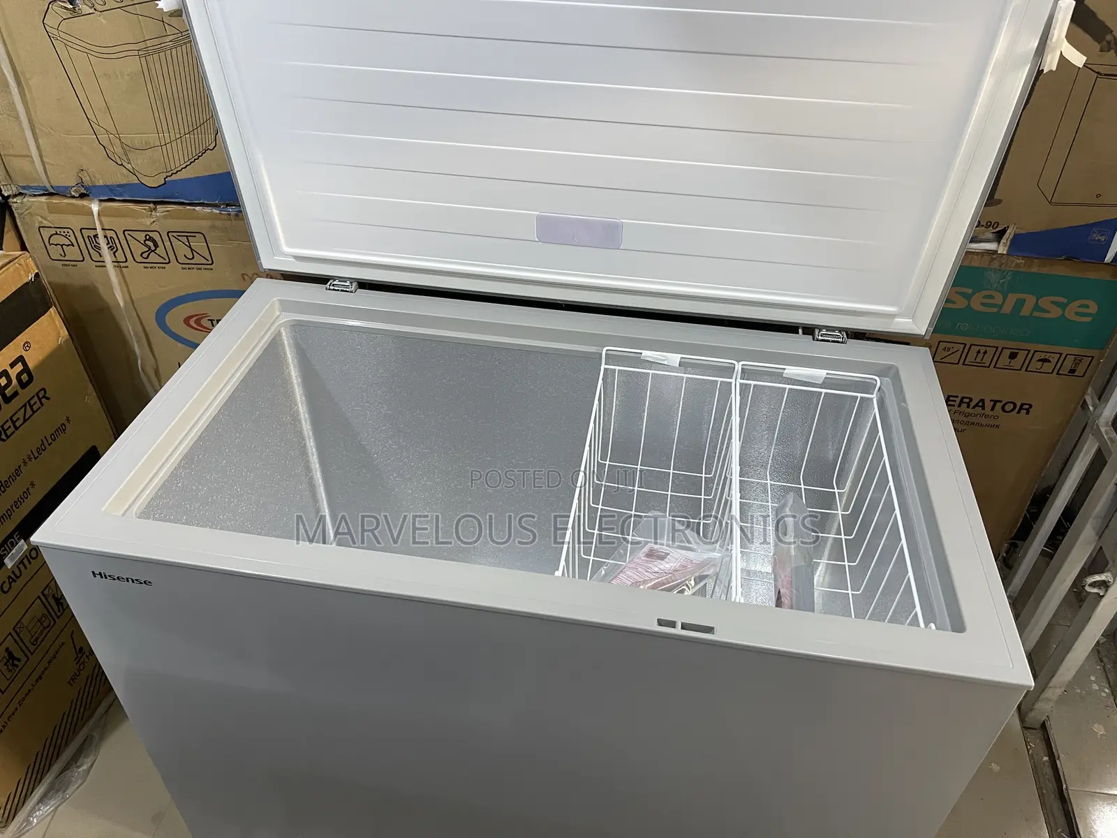 Brand New Hisense Full Copper Engine Chest Freezer