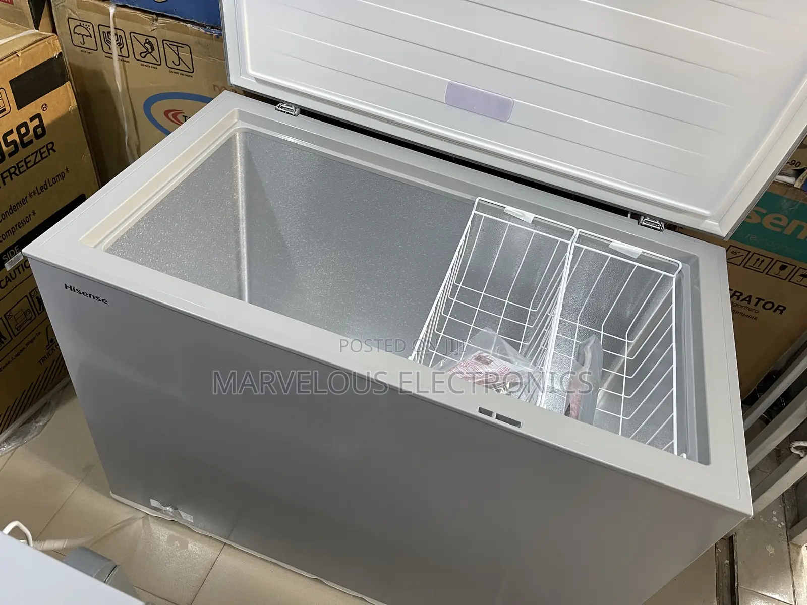 Brand New Hisense Full Copper Engine Chest Freezer
