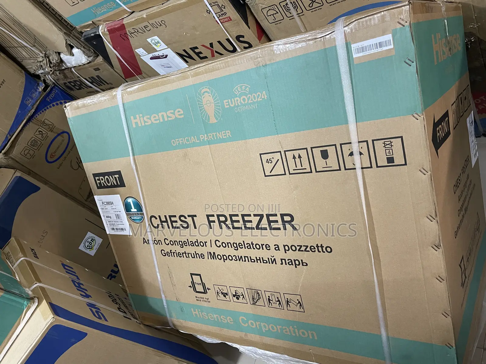 Brand New Hisense Full Copper Engine Chest Freezer