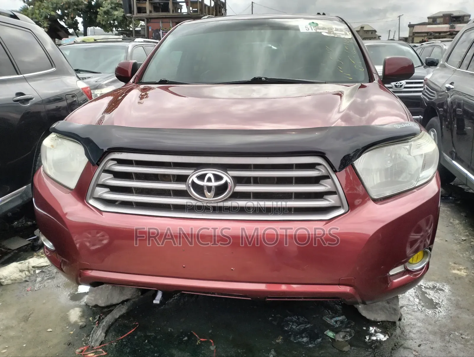 Toyota Highlander Limited 2010 Red