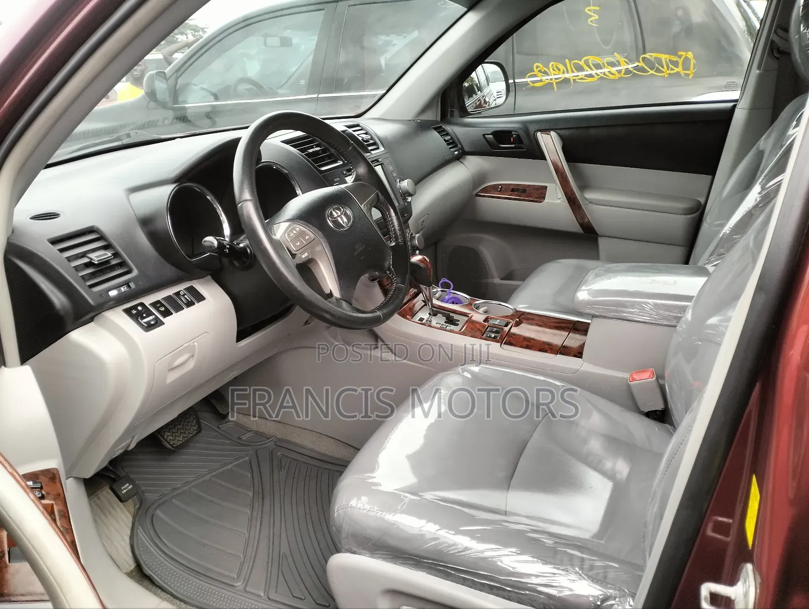 Toyota Highlander Limited 2010 Red