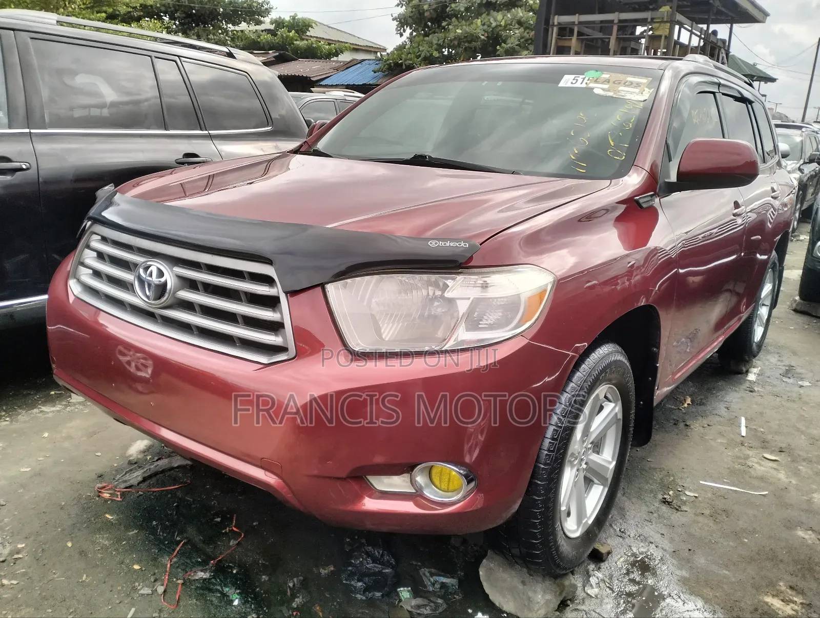 Toyota Highlander Limited 2010 Red