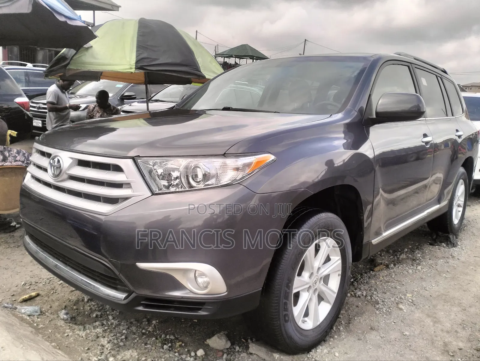 Toyota Highlander Limited 3.5l 4WD 2013 Gray