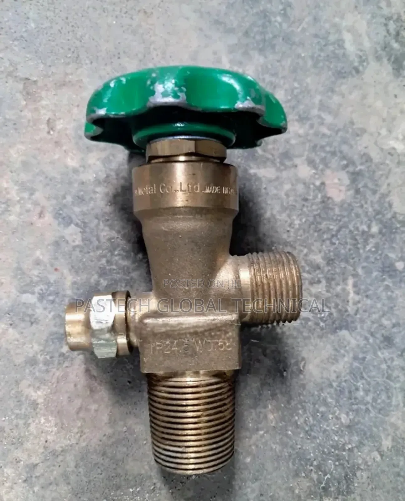 Oxygen Gas Cylinder Valve