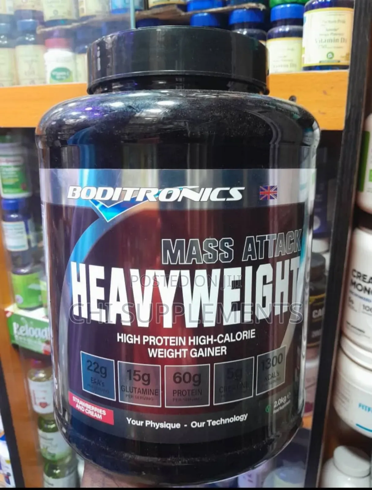 Boditronics Mass Attack Heavyweight Mass Gainer
