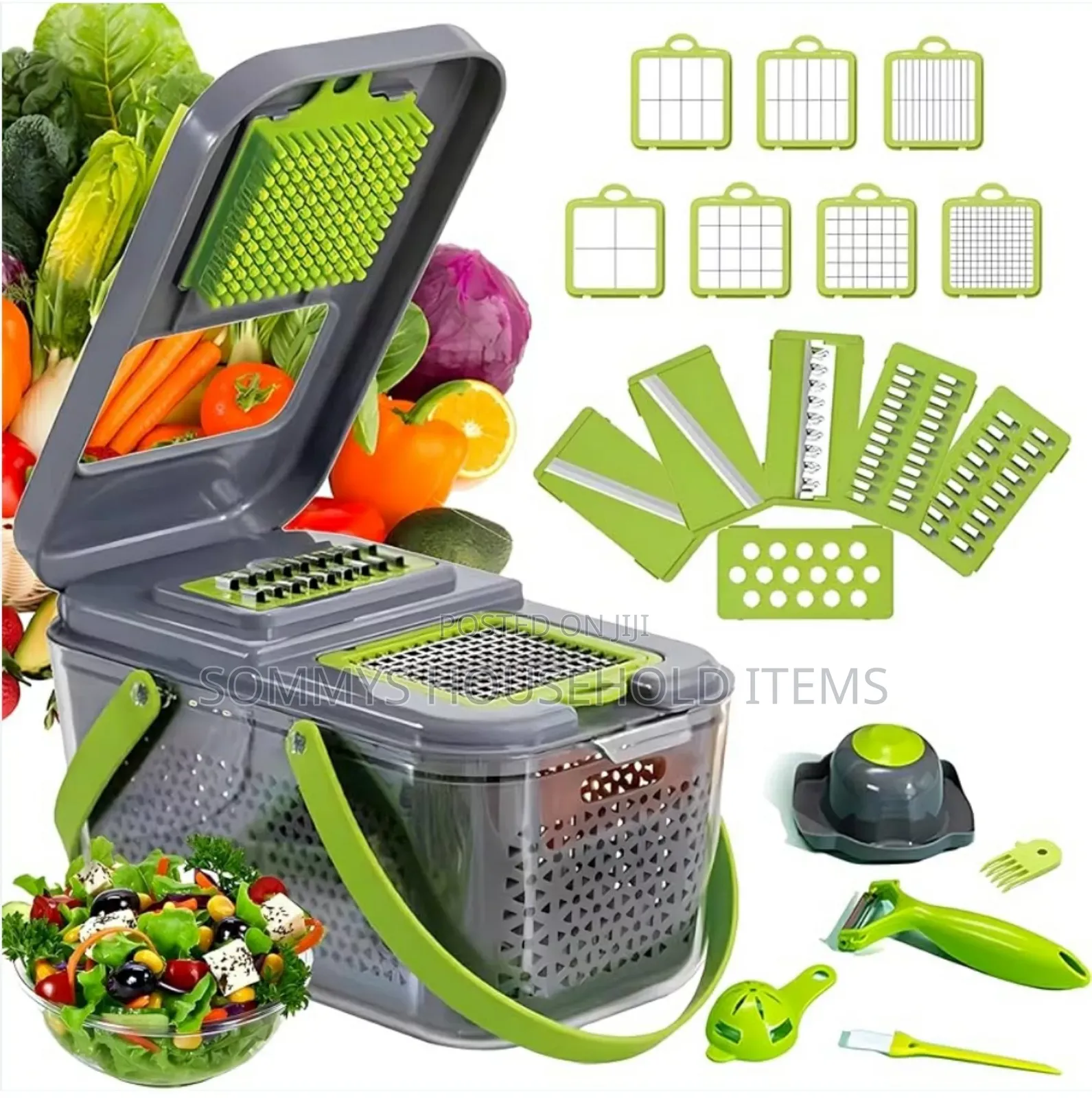 22 in 1 Multifunctional Vegetable Slicer,Chopper/Dicer.