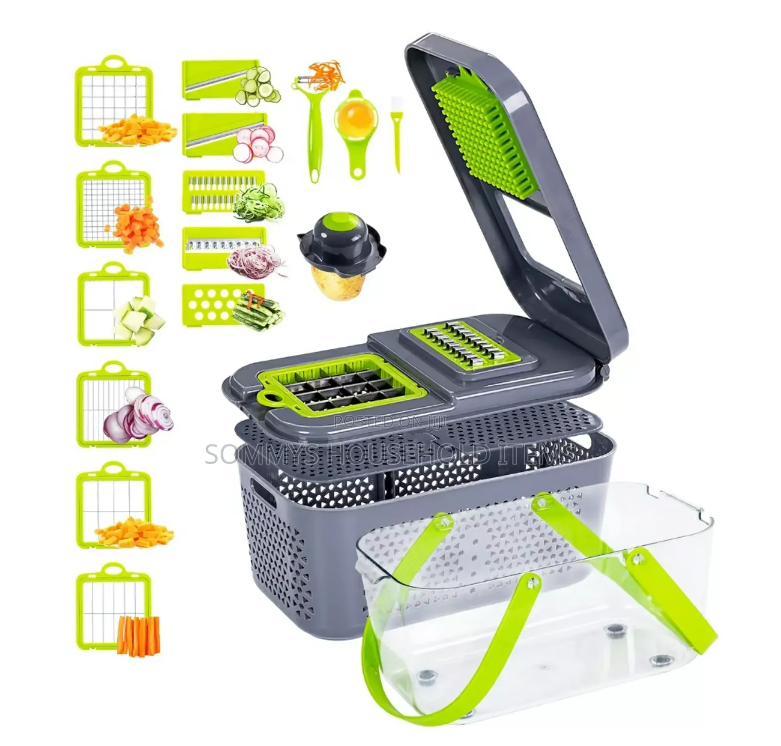 22 in 1 Multifunctional Vegetable Slicer,Chopper/Dicer.