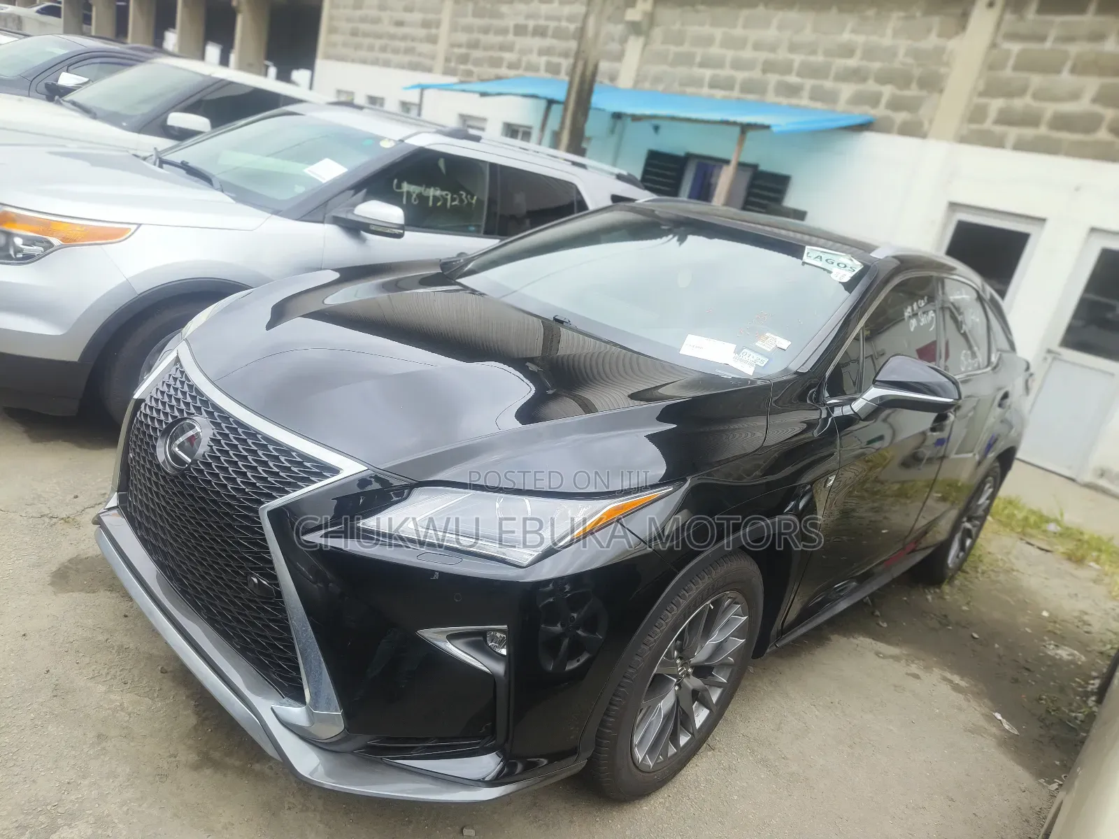 Lexus RX 350 F Sport AWD 2017 Gray