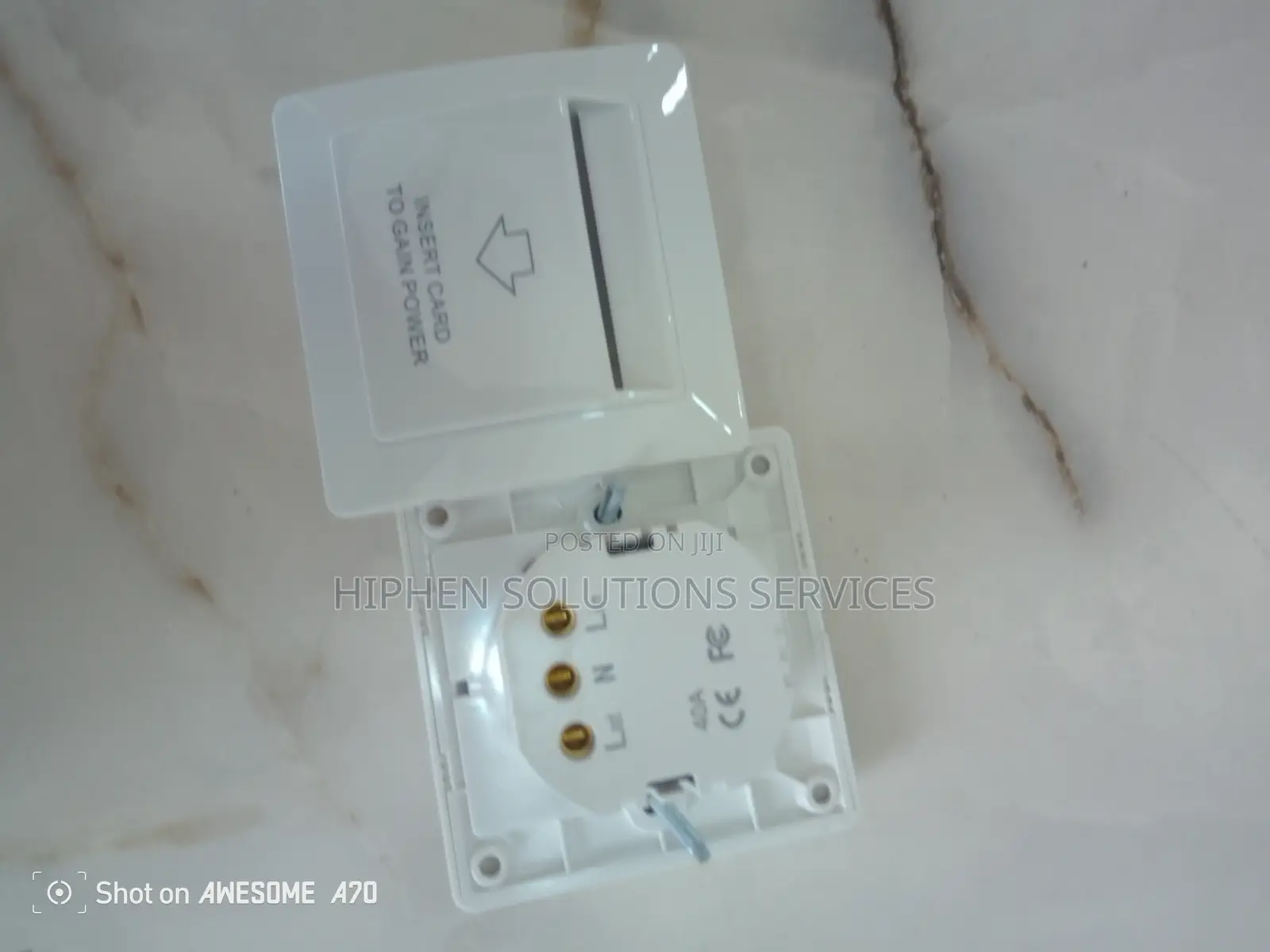 Insert Card to Gain Power