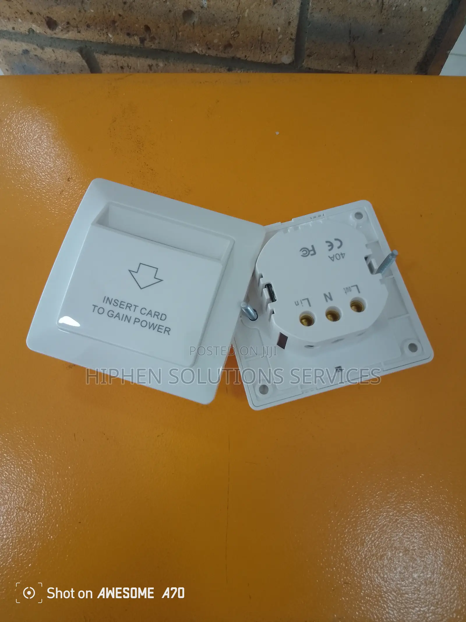 Electrical Key Card Switch Hotel Room Saving Switch