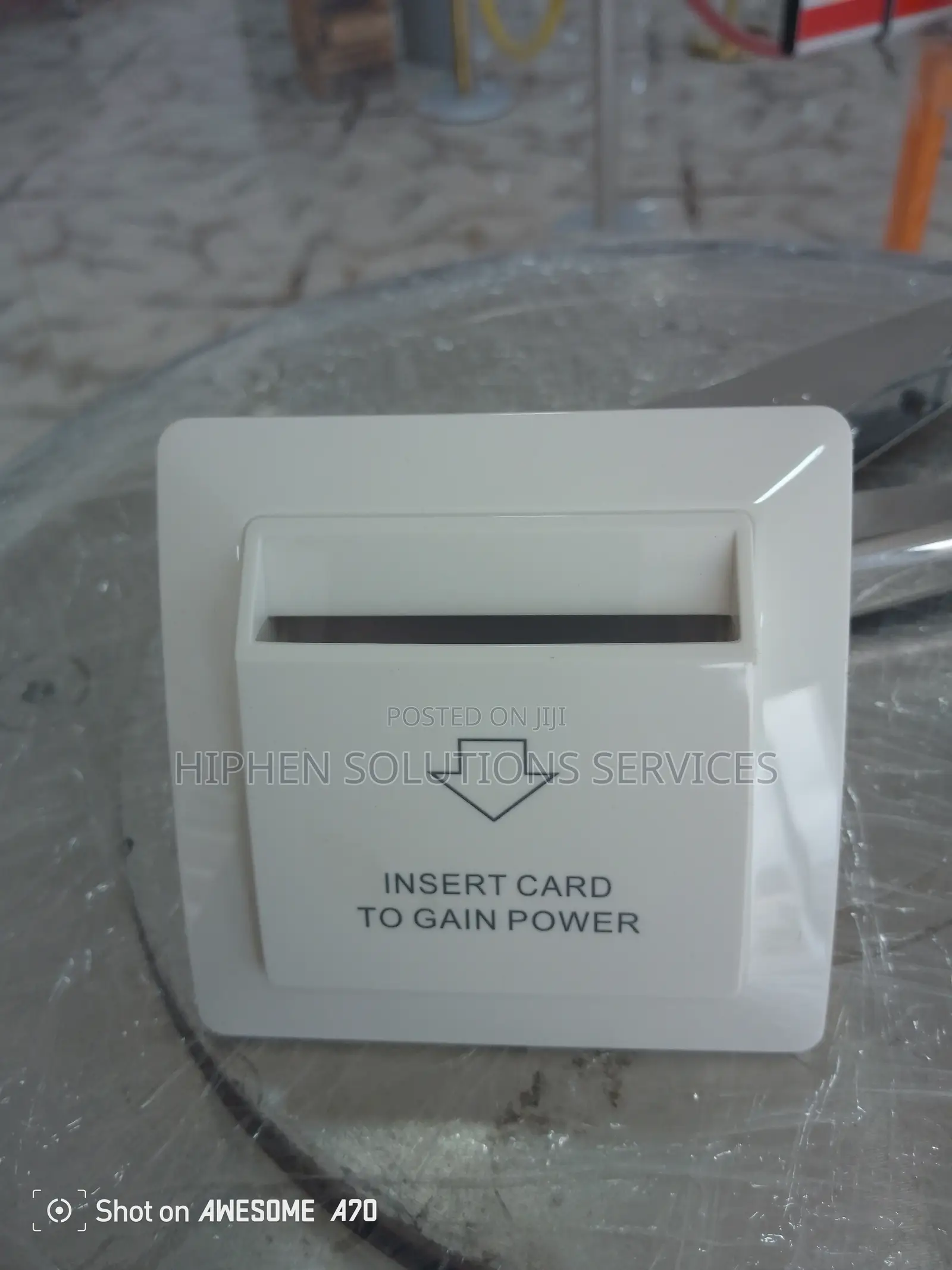 RFID Electrical Key Card Switch Hotel Room Saving Switch