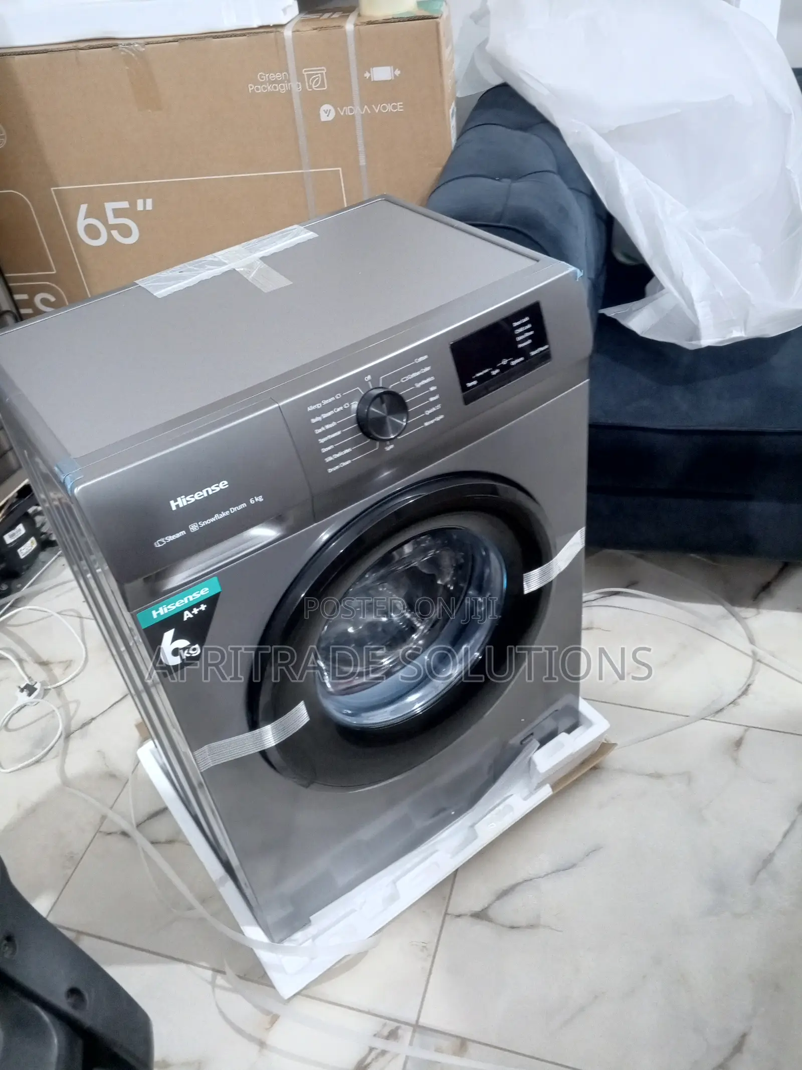 Durable Hisense WM6010MT 6KG Front Load Washing Machine