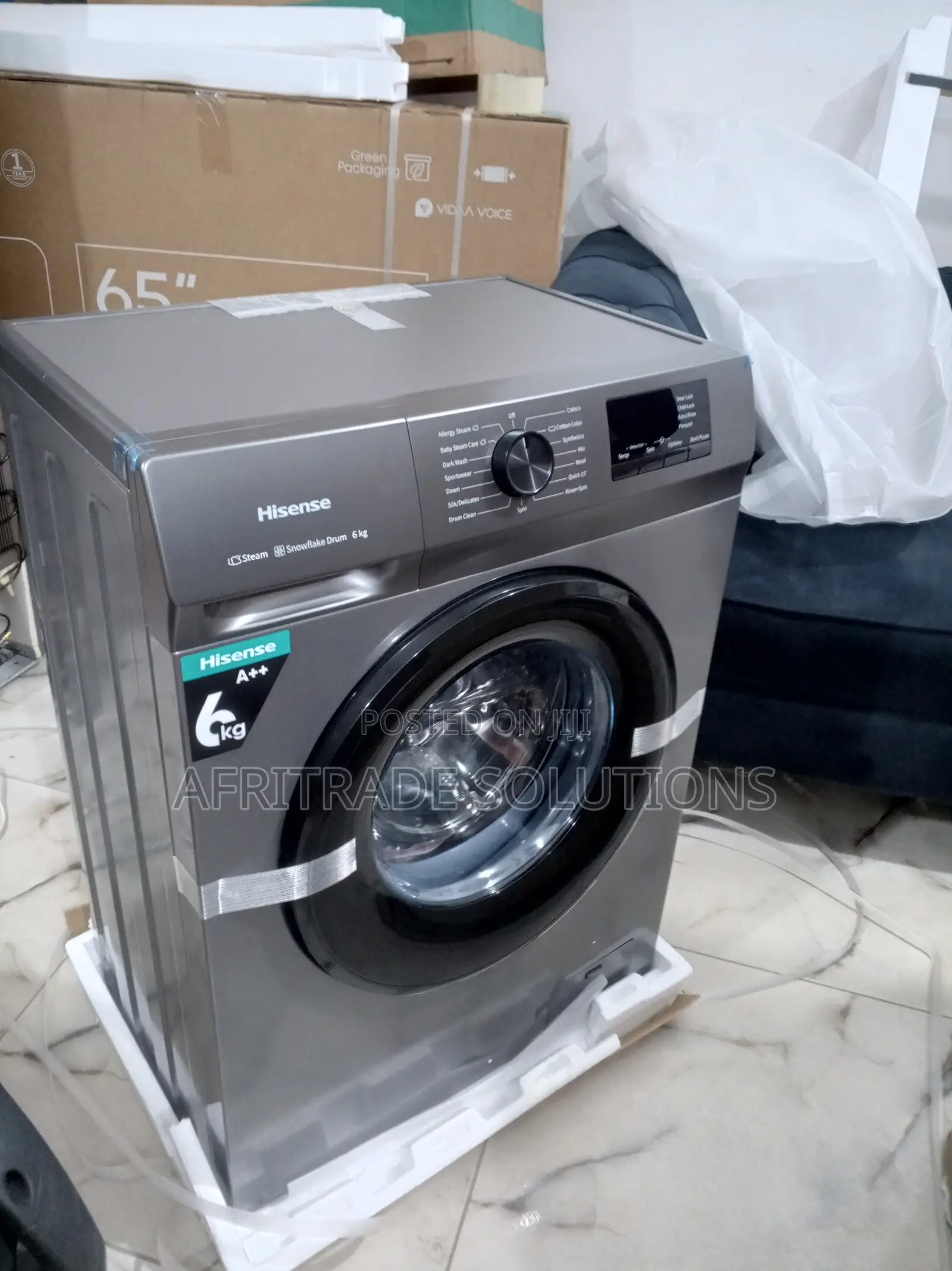Highly Efficient Hisense WM6010MT 6KG Front Load Washing Mac