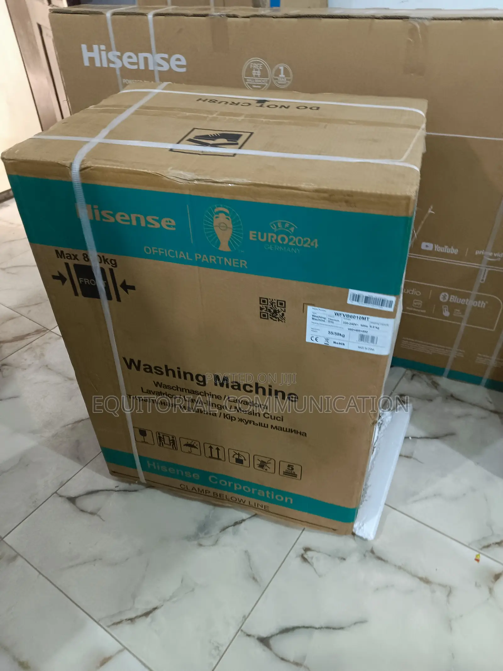 Hisense Front Loader Automatic Washing Machine 6010s