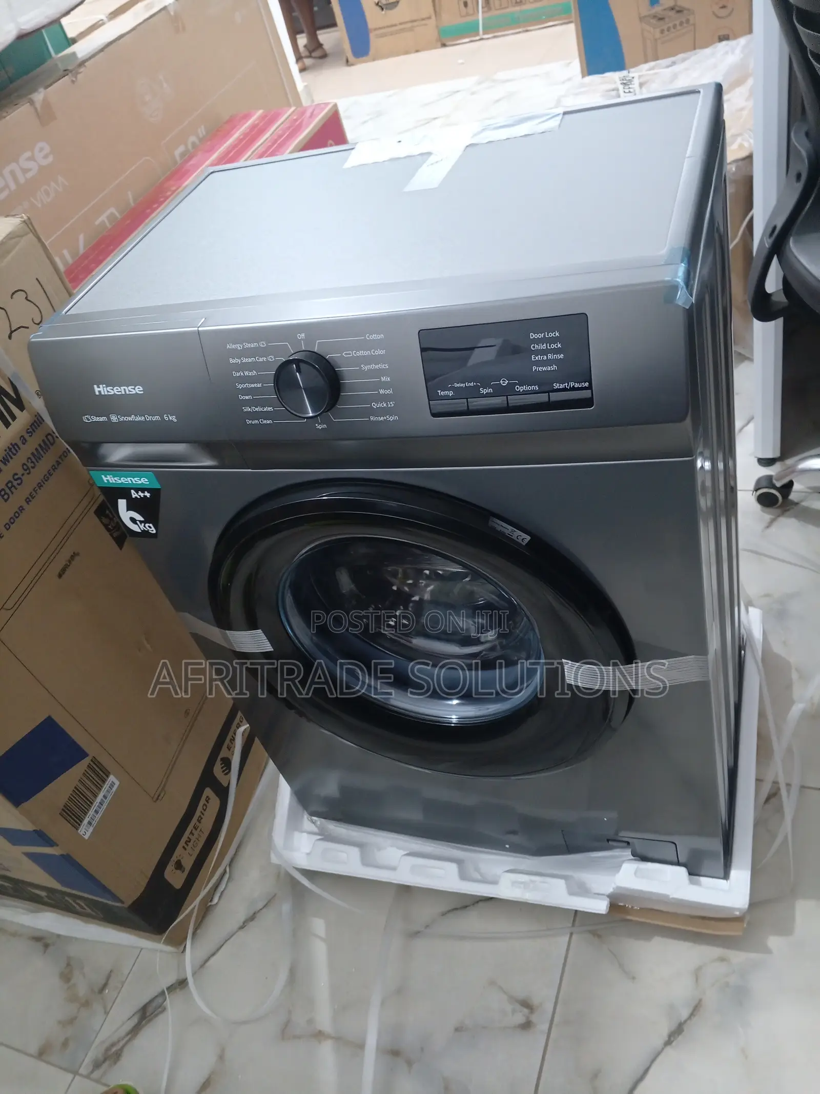 Hisense WM6010MT 6KG Front Load Washing Machine- Child Lock