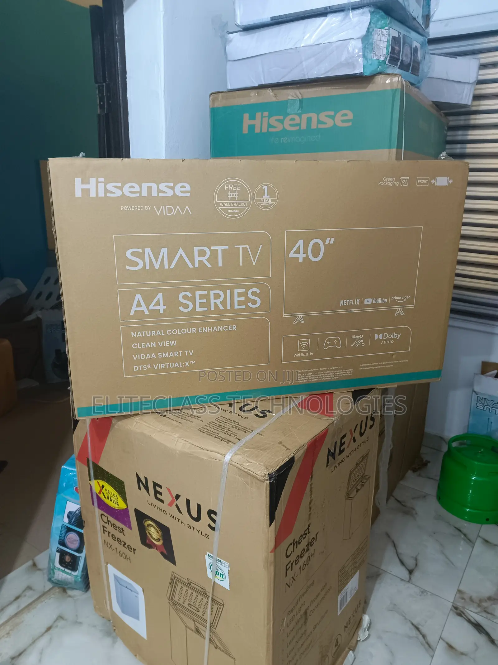 Customer Choice 40'' Hisense Smart TV