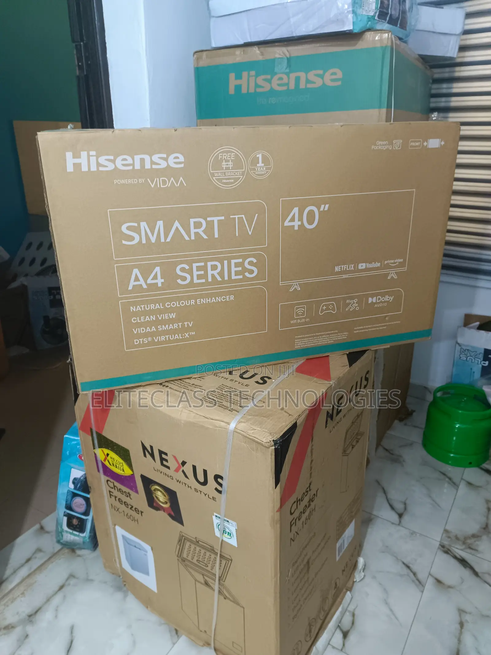Customer Choice 40'' Hisense Smart TV