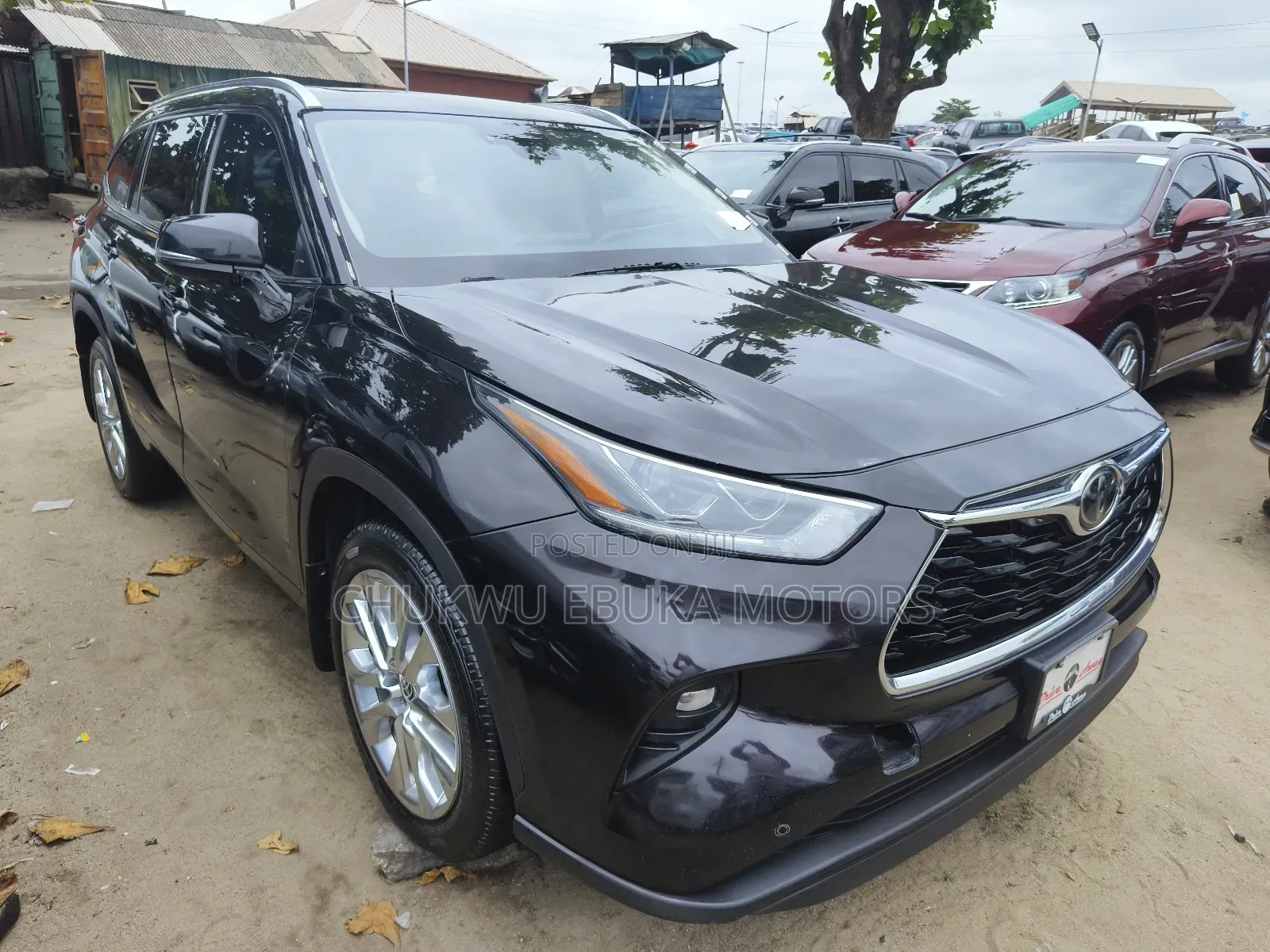 Toyota Highlander Limited 2022 Black