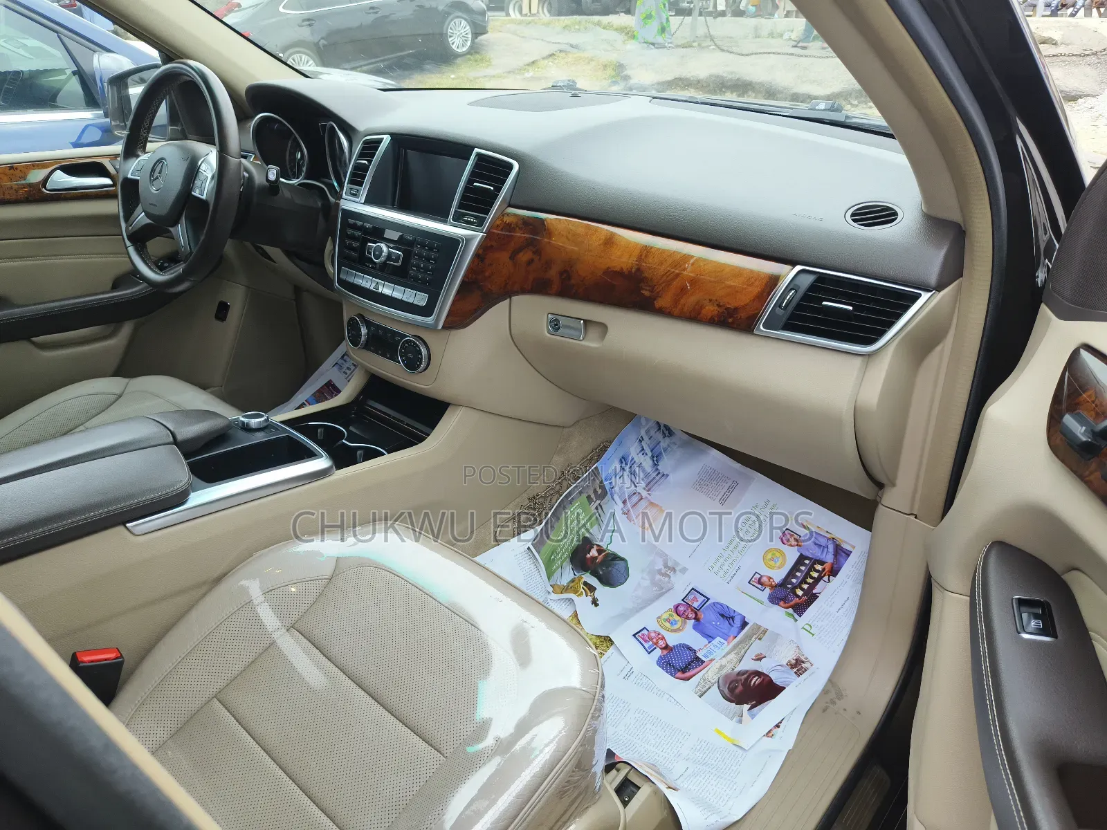 Mercedes-Benz M Class 2014 Brown