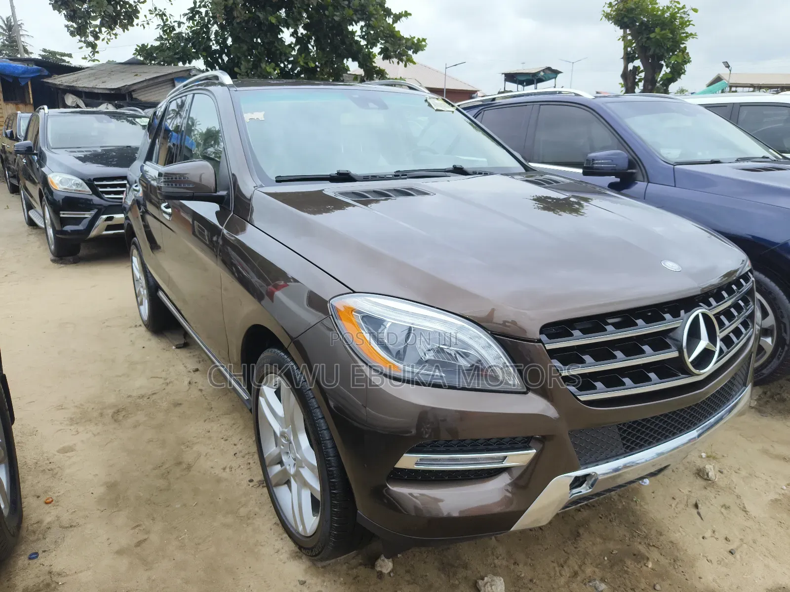 Mercedes-Benz M Class 2014 Brown
